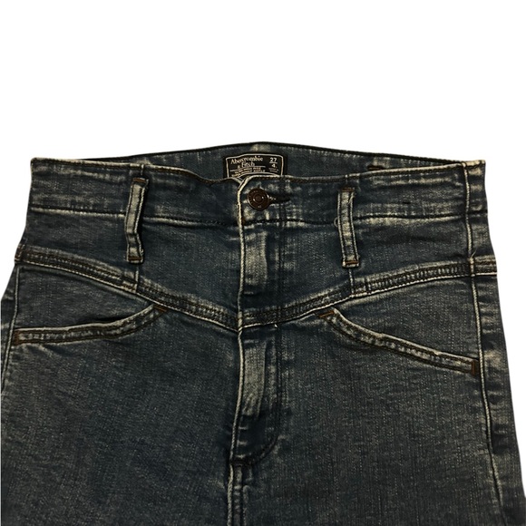 Abercrombie & Fitch ultra high rise super skinny ankle women’s jeans size 4/27 - Picture 1 of 4